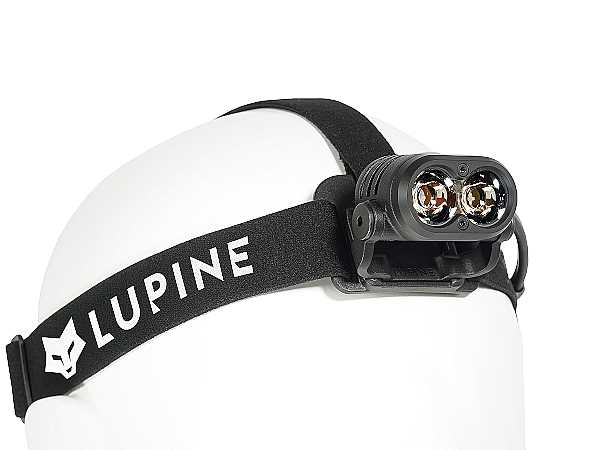 Lupine Piko BT X 4SC Stirnlampe, 3.5Ah SmartCore-Akku, Stirnband, Bluetooth Fernbedienung, Ladeger�t Wiesel