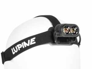 Lupine Piko X4 Stirnlampe (Stirnband: schwarz) mit 2100 Lumen + 3.5 Ah HardCase Akku (FastClick)