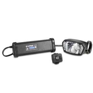 Lupine SL AX 10 Fahrradlampe mit 2200 Lumen Fernlicht, Lenkerhalter 31.8mm, 10.0 Ah SmartCore Akku + Bluetooth Fernbedienung