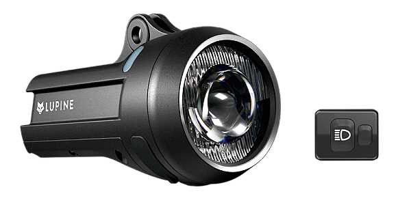 Lupine SL Grano F Akku Fahrradlampe mit 1100 Lumen Fernlicht und Bluetooth Fernbedienung