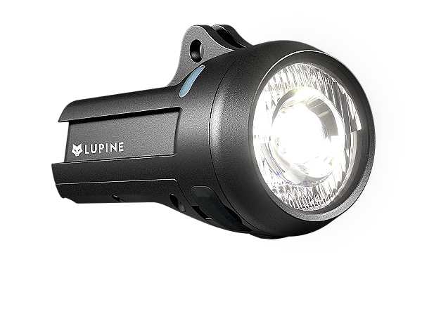 Lupine SL Grano Fahrradlampe mit 900 Lumen Abblendlicht, GoPro Schraube, integrierter 17Wh Akku (Version OHNE Ladekabel)