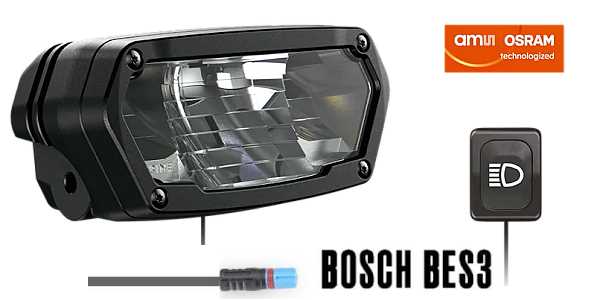 Lupine SL Minimax F - E-Bike Frontlicht mit 2100 Lumen Fernlicht, Lenkerhalter 31.8mm f�r E-Bikes mit Bosch Smart System (BES3) Motor