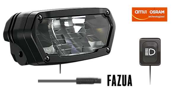 Lupine SL Minimax F - E-Bike Frontlicht mit 2100 Lumen Fernlicht, Lenkerhalter 31.8mm f�r E-Bikes mit Fazua Motor