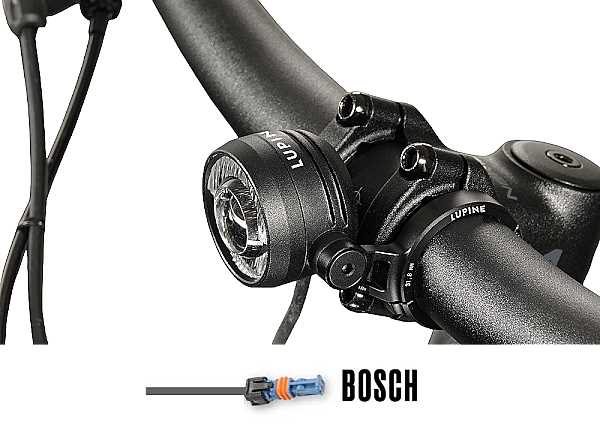 Lupine SL Nano F - E-Bike Fahrradlampe f�r Bosch Motor, Lenkerhalter 31.8mm