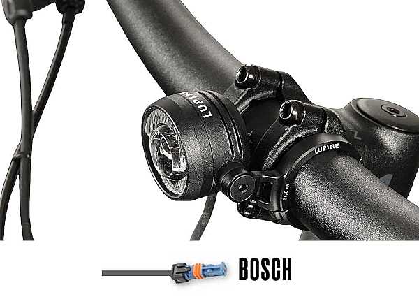 Lupine SL Nano F - E-Bike Fahrradlampe f�r Bosch Motor, Lenkerhalter 35mm