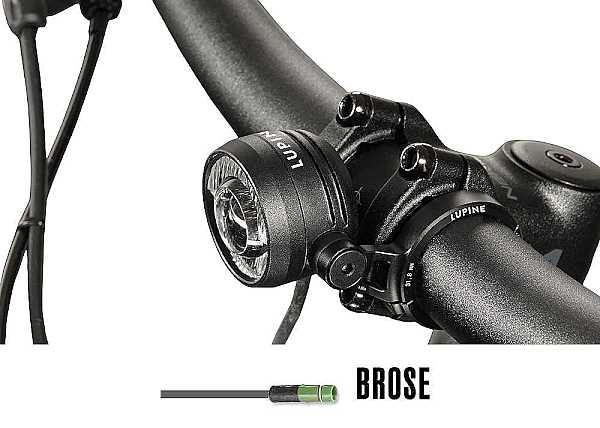 Lupine SL Nano F - E-Bike Fahrradlampe f�r Brose Motor, Lenkerhalter 35mm