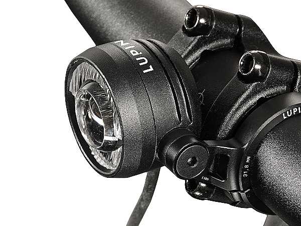Lupine SL Nano F E-Bike Fahrradlampe mit 1000 Lumen, Lenkerhalter 31.8mm f�r E-Bikes mit Shimano Motor