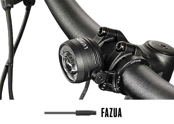 Lupine SL Nano F - E-Bike Fahrradlampe f�r Fazua Motor, Lenkerhalter 31.8mm