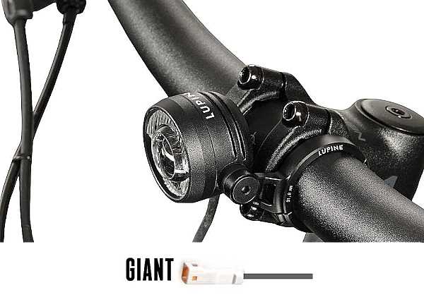 Lupine SL Nano F - E-Bike Fahrradlampe f�r Giant Motor, Lenkerhalter 31.8mm