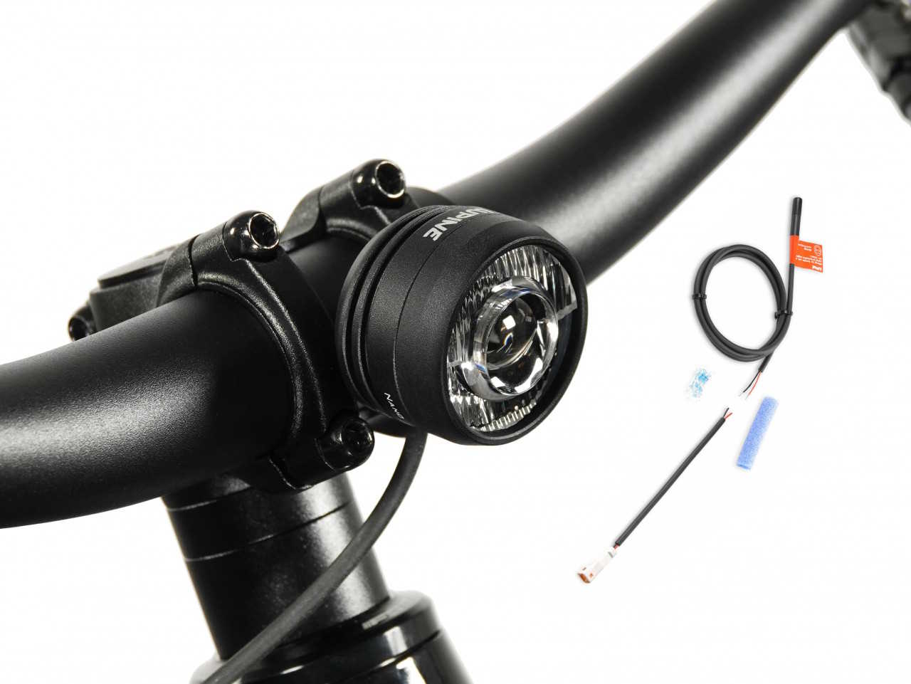Produktbild von Lupine SL Nano für E-Bikes mit Giant Motor, E-Bike Beleuchtung mit 600 Lumen Abblendlicht + Lenkerhalter 31.8mm
