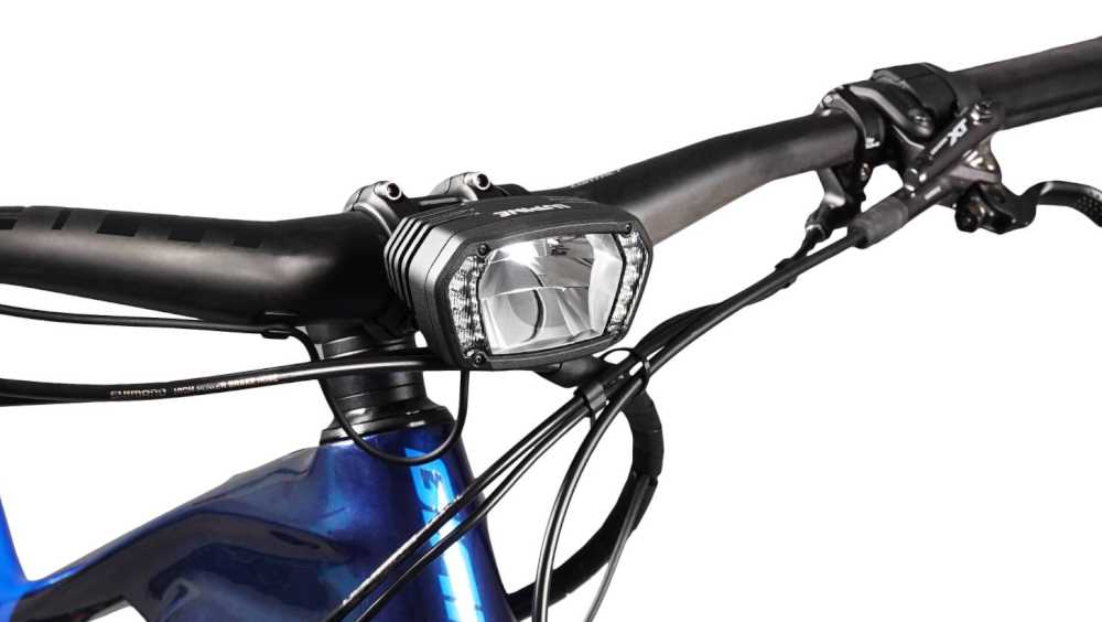 Produktbild von Lupine SL X (2023) für E-Bikes mit Giant SyncDrive Pro2 Motor, E-Bike Beleuchtung mit bis zu 3600 Lumen Fernlicht, Lenkerhalter 31.8mm + kabelgebundene Fernbedienung