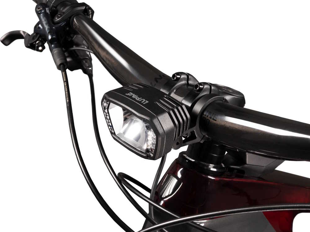 Produktbild von Lupine SL X (2023) für E-Bikes mit Brose Motor, E-Bike Beleuchtung mit bis zu 2800 Lumen Fernlicht, Lenkerhalter 35mm + kabelgebundene Fernbedienung