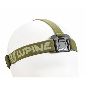 Lupine Stirnband FrontClick, oliv für Lupine Piko RX4