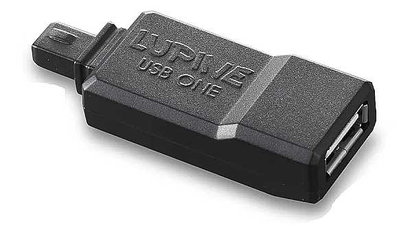 Lupine USB One (d444) Adapter f�r Lupine Akkus mit 7.2V