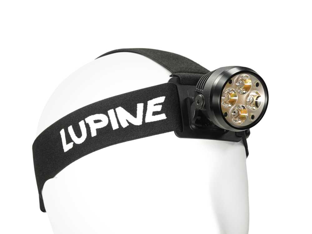 Produktbild von Lupine Wilma RX 7 Stirnlampe mit 3600 Lumen, 6.9 Ah SmartCore Akku + Bluetooth Fernbedienung