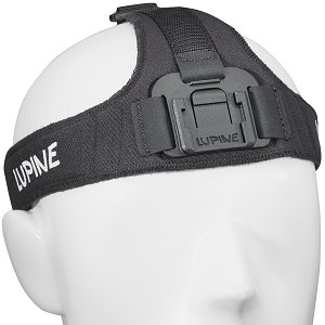 Lupine HD Stirnband FrontClick und FastClick für Lupine Blika All-in-One