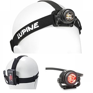 Lupine Neo X 4 SC  - LED Stirnlampe, 1000 Lumen, Rotlicht, 3.5 Ah SmartCore FastClick Akku