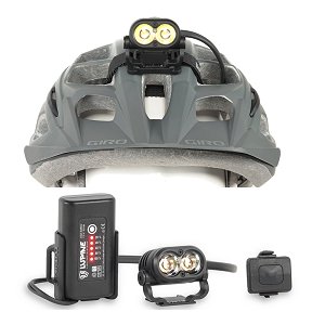 Lupine Piko R4 SC 2100 Lumen, schwarz, LED Helmlampe, Bluetooth Fernbedienung, 3.5 Ah SmartCore FastClick Akku