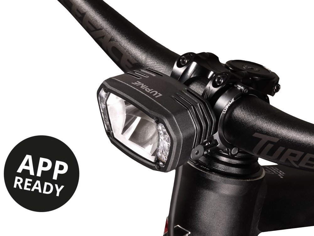 Produktbild von Lupine SL AX 10 (App ready), Lenkerhalter 25.4mm, LED Fahrradlampe, 2200 Lumen, Bluetooth Fernbedienung, 10 Ah SmartCore Akku
