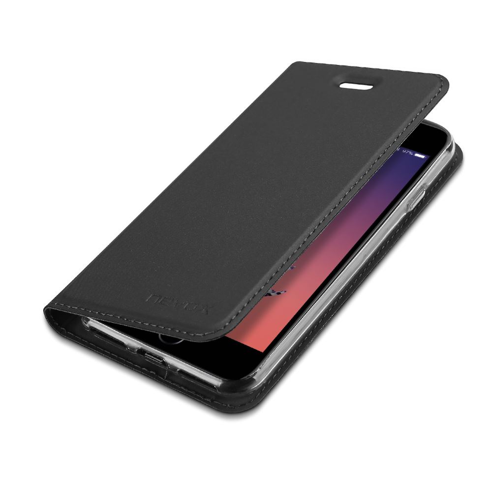 Produktbild von nevox Bookcase, grau für Apple iPhone SE 2020 / SE 2022 / 8 / 7