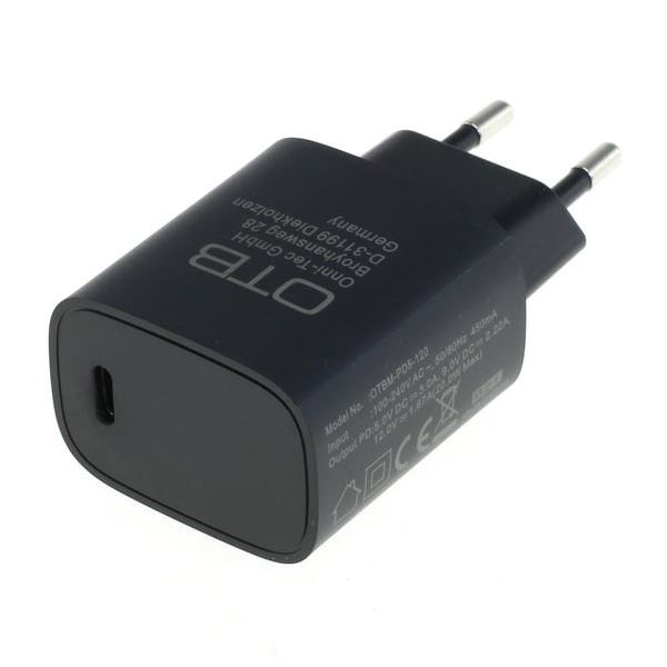 Produktbild von OTB USB-C Lade Adapter, schwarz