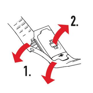 Polar A360 Armand wechsel Anleitung zum wechseln des
Armbandes des Polar
A360