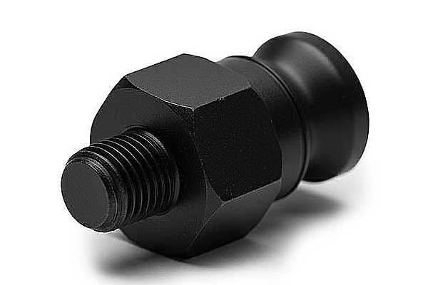 Qeridoo becco Giant-Adapter M10 x 1,5 (B-CAO100-25-BK150) f�r Qeridoo Kidgoo 2 2026 (Q-KDG2-26)