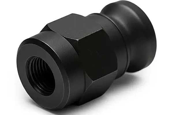 Qeridoo becco Vollachsadapter M10,5 x 1,0 (B-CAI105-25-BK100) f�r Qeridoo Kidgoo 2 2026 (Q-KDG2-26)
