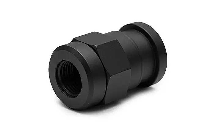 Qeridoo becco Vollachsadapter M12 x 1,0 (B-CAI120-25-BK100) f�r Qeridoo Kidgoo 2 2026 (Q-KDG2-26)
