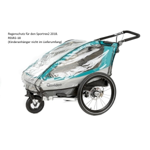 Qeridoo Regenschutzverdeck (RSSR2-18) fr Sportrex2 2018