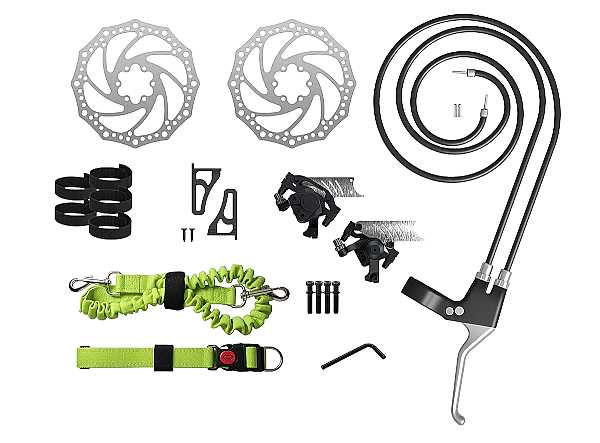 Qeridoo Scheibenbremsen Nachr�stset Einsitzer (A-SBNS1-25)