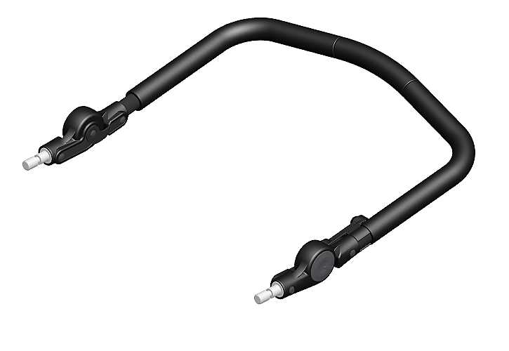 Qeridoo Schiebegriff (X-HBK1-26-BK) f�r Qeridoo Kidgoo 1 2022-2026