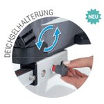 Einfach zu bedienende Deichselhalterung