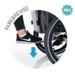 Neue Parkbremse mit Fupedal
