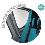 Seitliche Pufferzone fr mehr Sicherheit