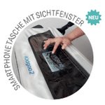 Smartphonetasche mit Sichtfenster