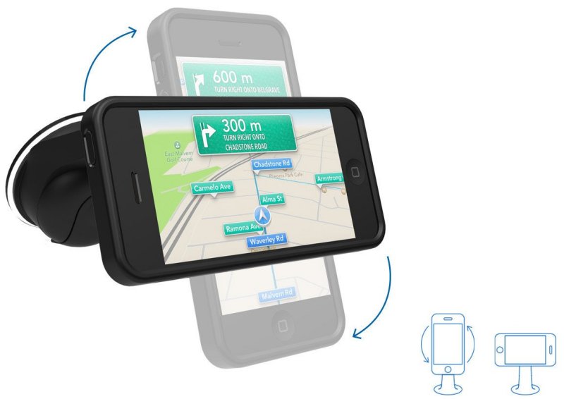 Quad Lock Car Mount KFZHalterung für Quad Lock Case und Universal Adapter PDA Max