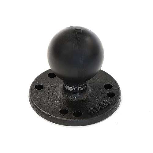 RAM Mounts AMPS Basisplatte rund C-Kugel (RAM-202U)