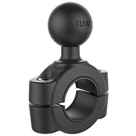 Ram Mounts Torque Basisbefestigung (RAM-B-408-75-1U) - Rohrschelle für 19-25 mm Durchmesser, B-Kugel (1 Zoll)