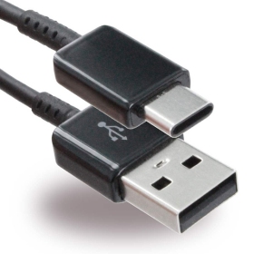 Samsung USB-C Kabel, schwarz (EP-DG950CBE) für Samsung Galaxy Tab A7 10.4