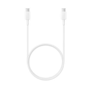 Samsung USB Type-C zu Type-C Kabel, weiß (EP-DA705BWEGWW) - ca. 1m für Samsung Galaxy Tab A7 10.4