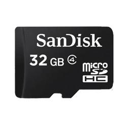 Produktbild von SanDisk microSD Speicherkarte 32GB (Klasse 4)