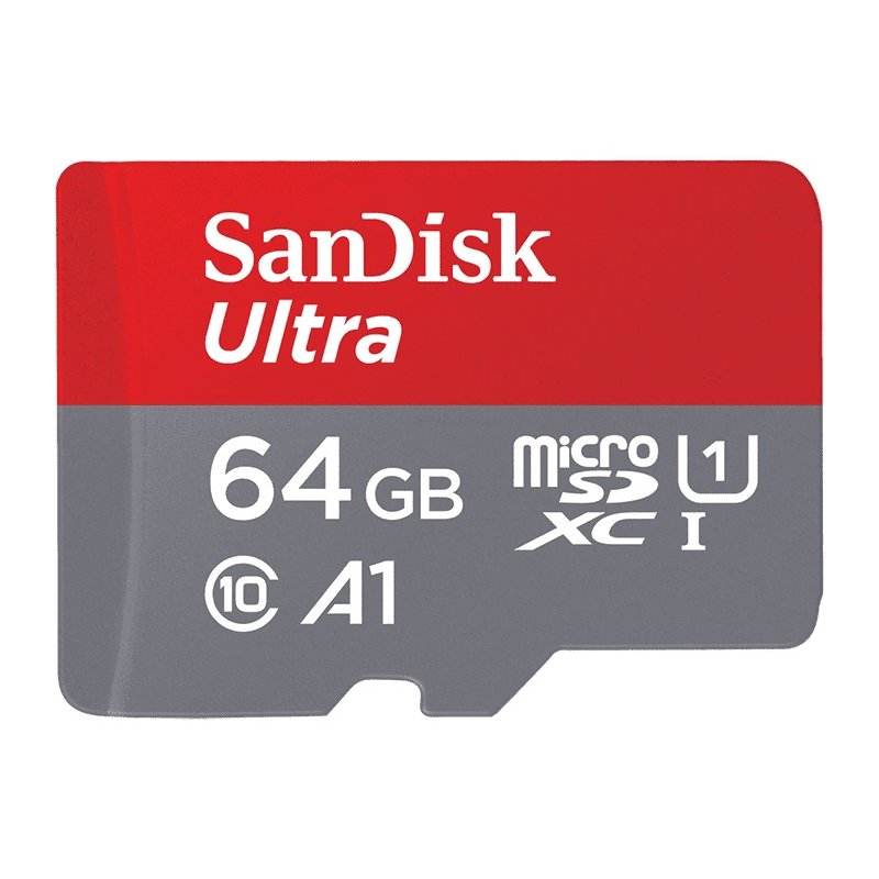 Produktbild von SanDisk Ultra microSD 64GB UHS-I Speicherkarte
