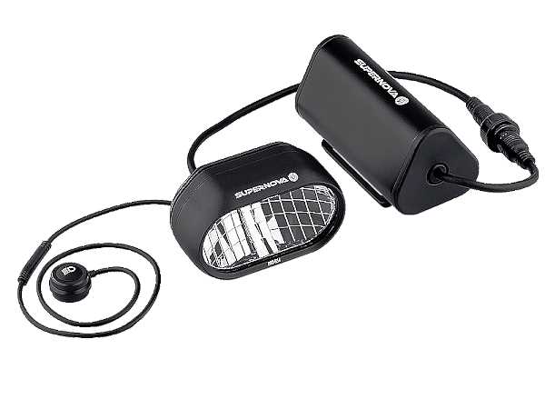 Supernova B54 Pro - Akku Scheinwerfer mit bis zu 1.600 Lumen im Fernlicht