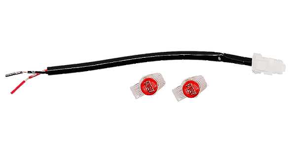 Supernova Frontlicht Anschlusskabel f�r Yamaha PW-X3/S2 E-Bike Motoren (Y-PWSX3-130)