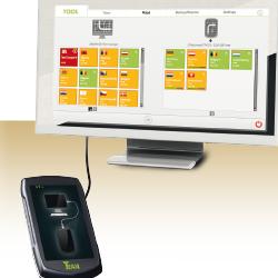 Planen Sie Ihre Touren mit der Teasi TourSoftware am Computer.