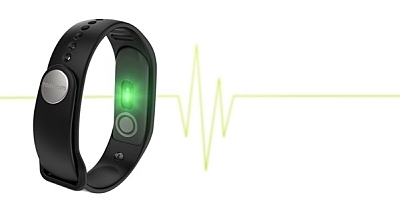 Messung der Herzfrequenz mit dem TomTom Cardio Fitness Tracker
