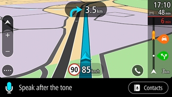 Bild TomTom Go 5200 Kompatibel mit Siri und Google Now