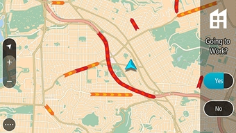 Bild TomTom Go 
5200 Zielprognose