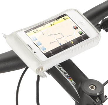 Topeak SmartPhone DryBag 6 in weiss - Schutzhülle mit Fahrradhalterung für  Smartphones mit 5-6 Zoll Displays